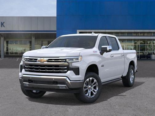 Polar White 2026 Chevrolet Silverado 1500 LTZ