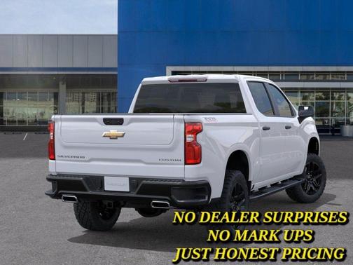White 2026 Chevrolet Silverado 1500 Custom Trail Boss