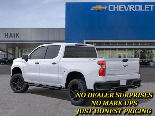 White 2026 Chevrolet Silverado 1500 Custom Trail Boss