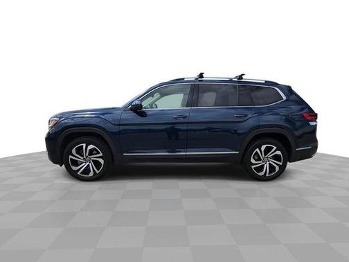 Tourmaline Blue Metallic 2021 Volkswagen Atlas 2.0T SEL Premium