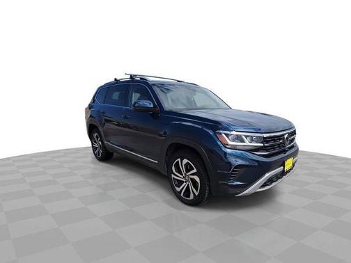 Tourmaline Blue Metallic 2021 Volkswagen Atlas 2.0T SEL Premium