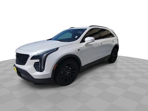 Crystal White Tri-Coat 2023 Cadillac XT4 Sport