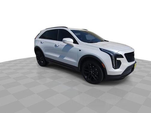 Crystal White Tri-Coat 2023 Cadillac XT4 Sport