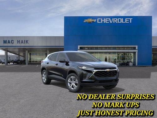 Black 2026 Chevrolet Trax LS