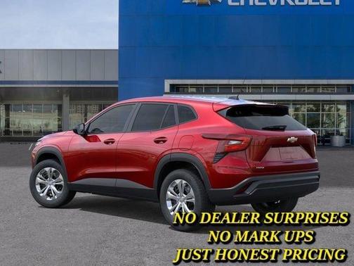 Red 2026 Chevrolet Trax LS