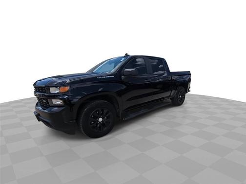 Black 2021 Chevrolet Silverado 1500 Custom