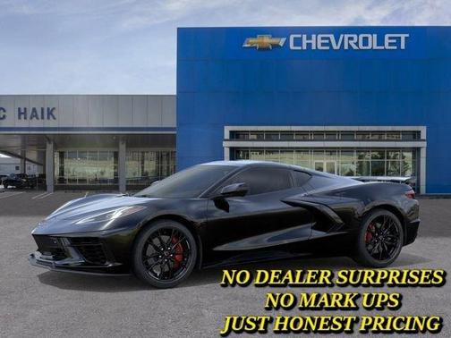 Black 2026 Chevrolet Corvette Stingray w/2LT