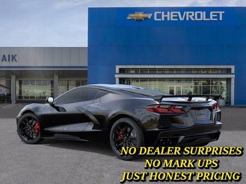 Black 2026 Chevrolet Corvette Stingray w/2LT