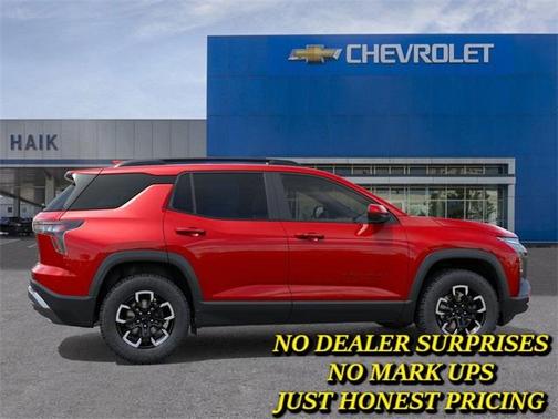 Red 2026 Chevrolet Equinox ACTIV