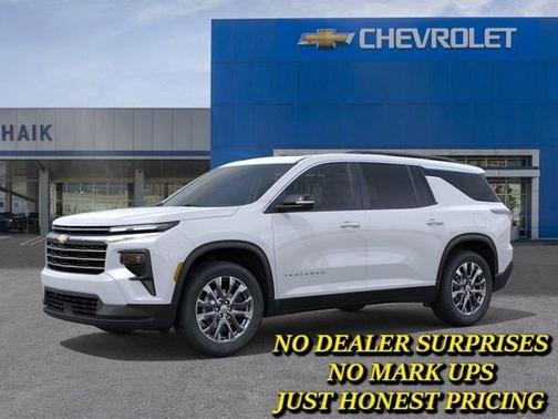 White 2026 Chevrolet Traverse LT