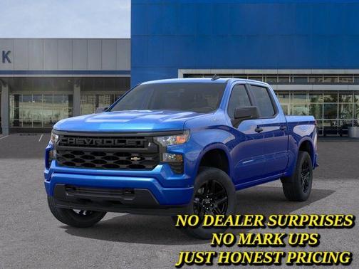 Blue 2026 Chevrolet Silverado 1500 Custom