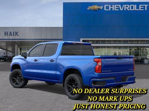 Blue 2026 Chevrolet Silverado 1500 Custom