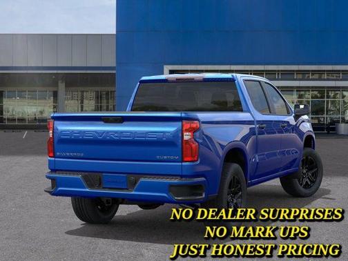 Blue 2026 Chevrolet Silverado 1500 Custom