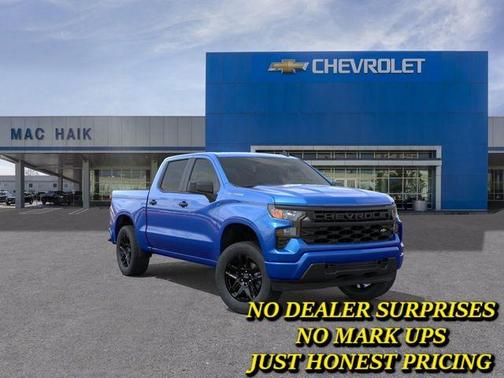 Blue 2026 Chevrolet Silverado 1500 Custom