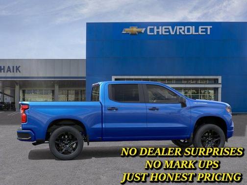 Blue 2026 Chevrolet Silverado 1500 Custom