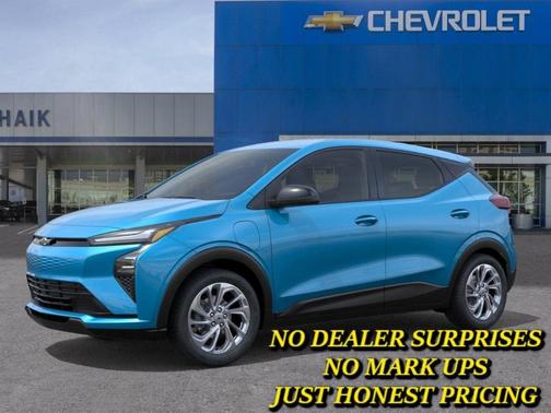 Blue 2027 Chevrolet Bolt LT