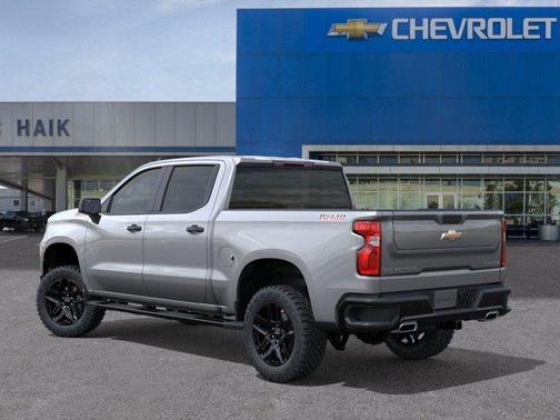 Sterling Gray Metallic 2026 Chevrolet Silverado 1500 Custom Trail Boss