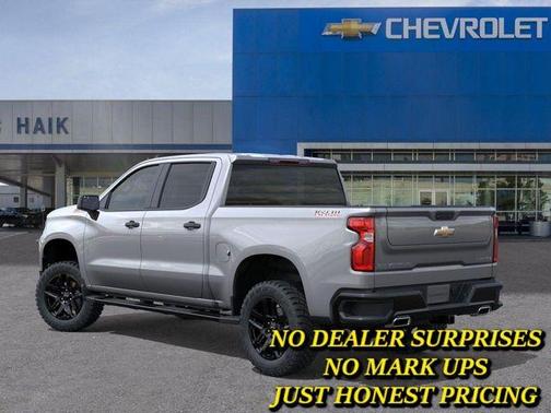 Sterling Gray Metallic 2026 Chevrolet Silverado 1500 Custom Trail Boss