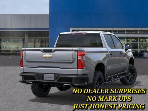 Sterling Gray Metallic 2026 Chevrolet Silverado 1500 Custom Trail Boss