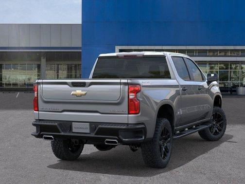 Sterling Gray Metallic 2026 Chevrolet Silverado 1500 Custom Trail Boss