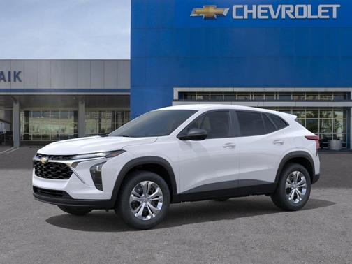 Summit White 2026 Chevrolet Trax LS