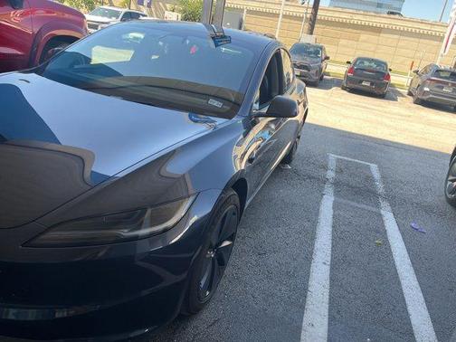 Gray 2025 Tesla Model 3 Long Range