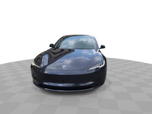 Gray 2025 Tesla Model 3 Long Range