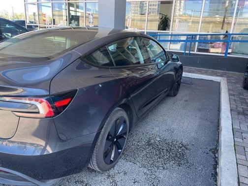 Gray 2025 Tesla Model 3 Long Range