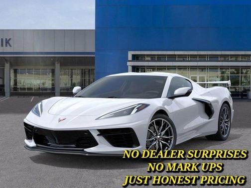 White 2026 Chevrolet Corvette Stingray w/3LT
