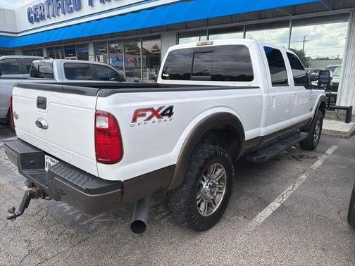 White Platinum Clearcoat Metallic 2015 Ford F-250 King Ranch