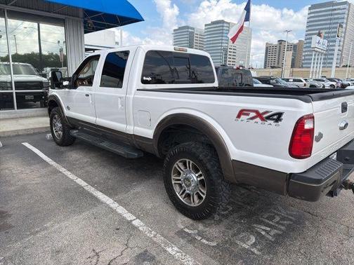 White Platinum Clearcoat Metallic 2015 Ford F-250 King Ranch