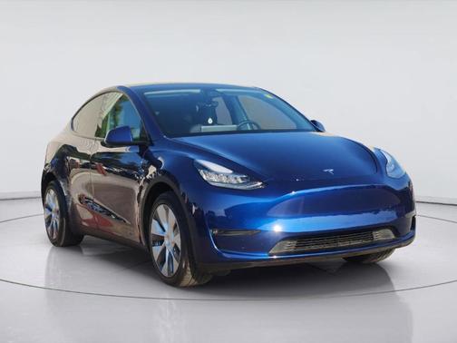 Deep Blue Metallic 2021 Tesla Model Y Long Range