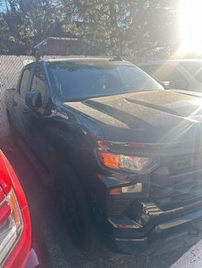 Black 2023 Chevrolet Silverado 1500 Custom