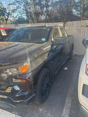Black 2023 Chevrolet Silverado 1500 Custom
