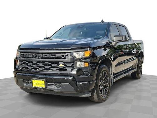 Black 2023 Chevrolet Silverado 1500 Custom