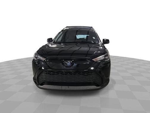Jet Black 2025 Toyota Corolla Cross Hybrid SE