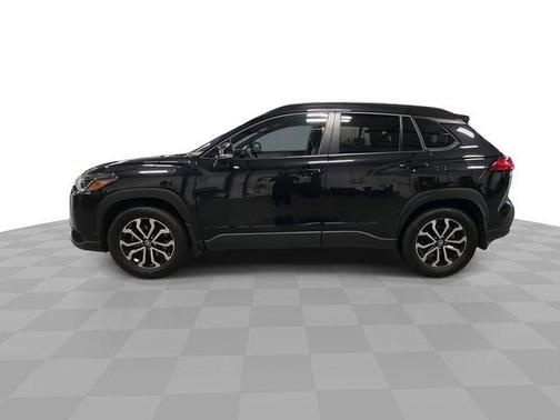 Jet Black 2025 Toyota Corolla Cross Hybrid SE