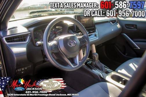 Jet Black 2025 Toyota Corolla Cross Hybrid SE