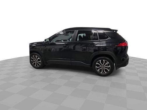 Jet Black 2025 Toyota Corolla Cross Hybrid SE