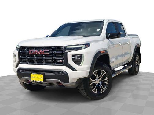 Summit White 2023 GMC Canyon AT4