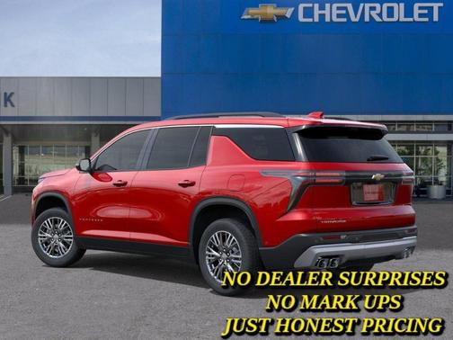 Red 2026 Chevrolet Traverse LT