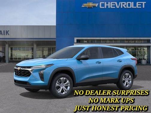 Blue 2026 Chevrolet Trax LS