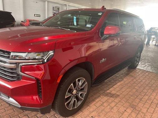 Cherry Red Tintcoat 2021 Chevrolet Suburban LT