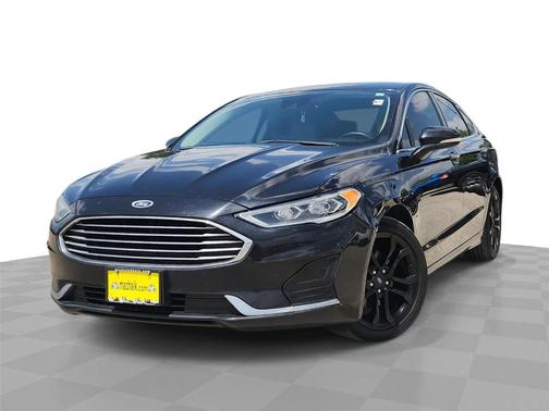 Agate Black 2019 Ford Fusion SEL