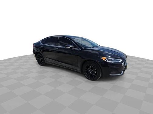 Agate Black 2019 Ford Fusion SEL