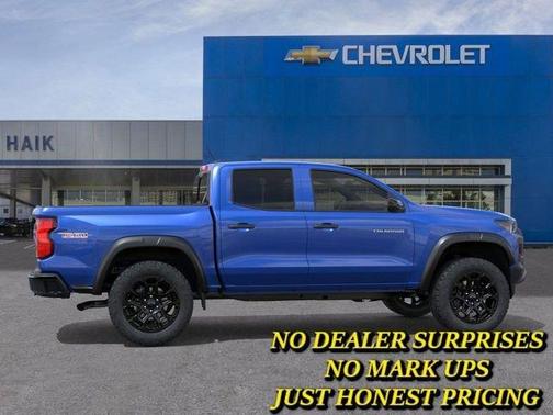 Blue 2026 Chevrolet Colorado Trail Boss