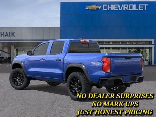 Blue 2026 Chevrolet Colorado Trail Boss