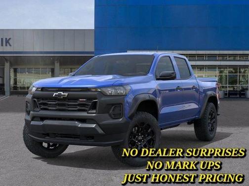 Blue 2026 Chevrolet Colorado Trail Boss