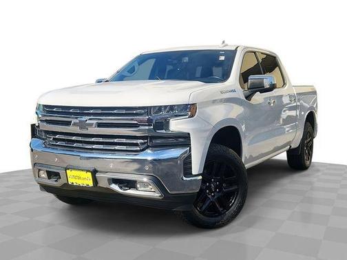 Summit White 2021 Chevrolet Silverado 1500 LTZ