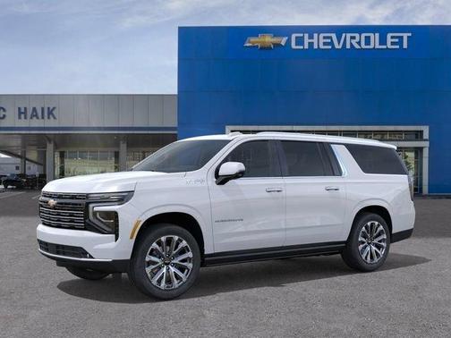 Polar White 2026 Chevrolet Suburban High Country